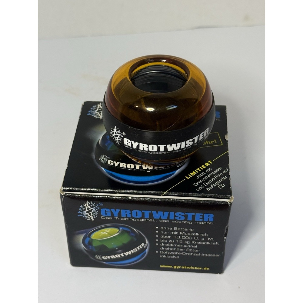 Gyrotwister Original Underarm Trainer Orange Transparent Limited Edition